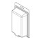 Visipak Thermoform-CLAMSHELL-#404-8.250-4.938-6.250-3.563-1.625-0.020-CLEAR,  404TF - alternate 1